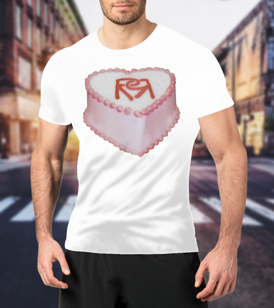 Rosalia Rr Heart Cake Merch T-Shirt
