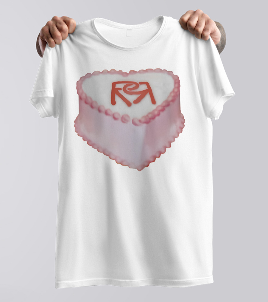 Rosalia Rr Heart Cake Merch T-Shirt