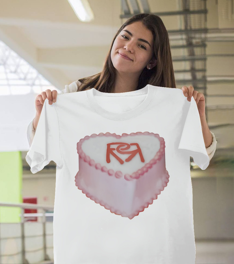 Rosalia Rr Heart Cake Merch T-Shirt