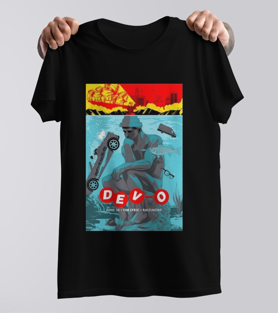 Devo June 10 2026 The Lyric Baltimore Freedom Of Choice T-Shirt