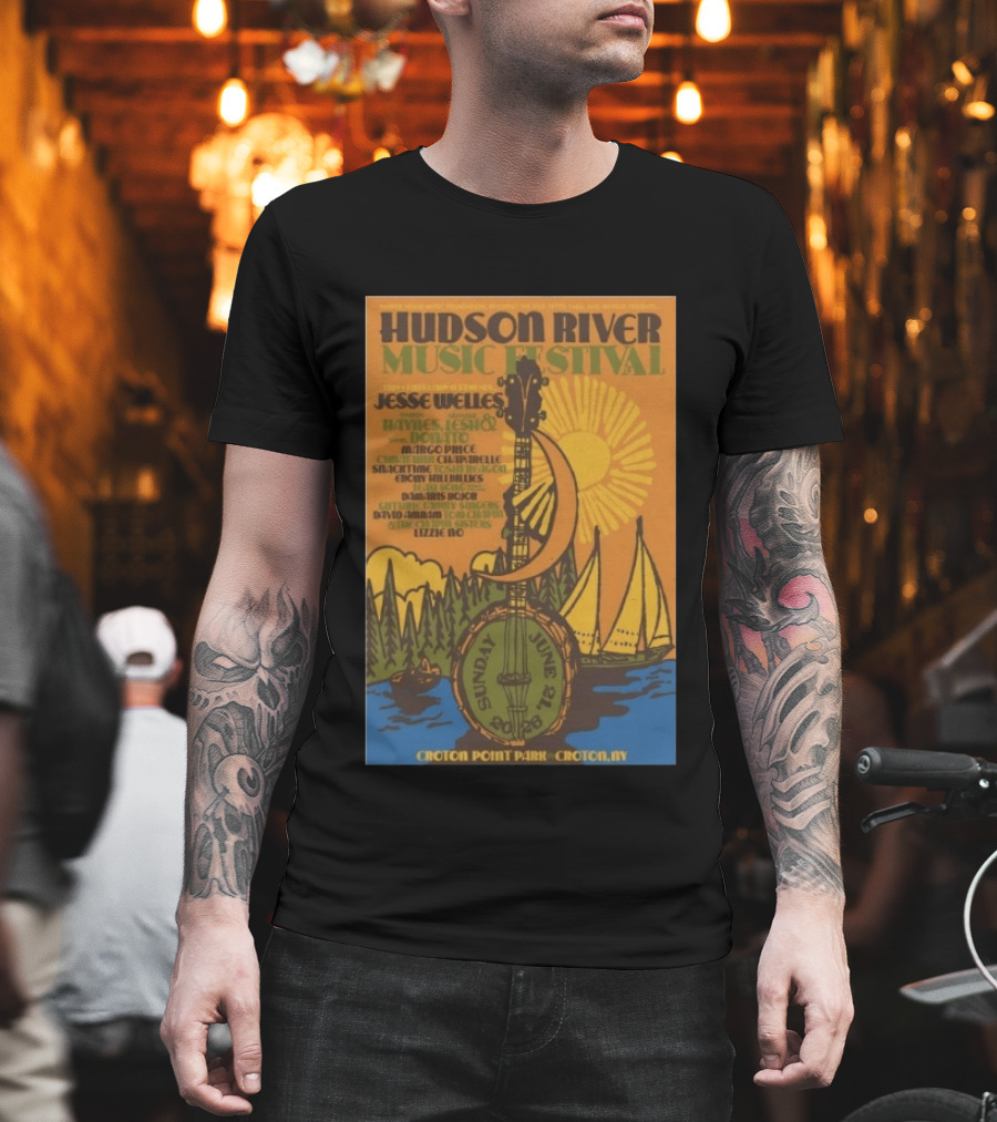 Hudson River Music Festival 2026 Croton Point Park June 21 Jesse Welles Haynes Jesh Donato Marco Price T-Shirt