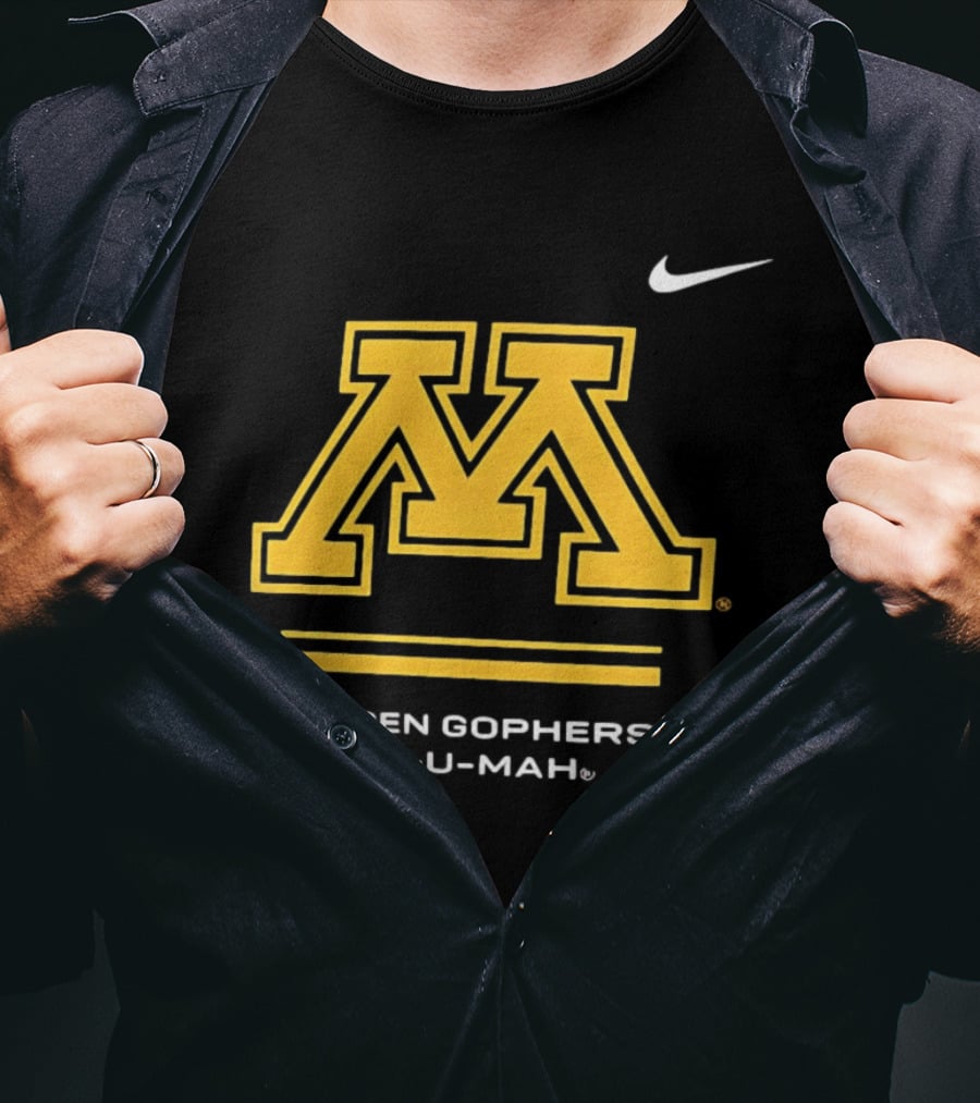Minnesota Golden Gophers M Ski U Mah Nike T-Shirt