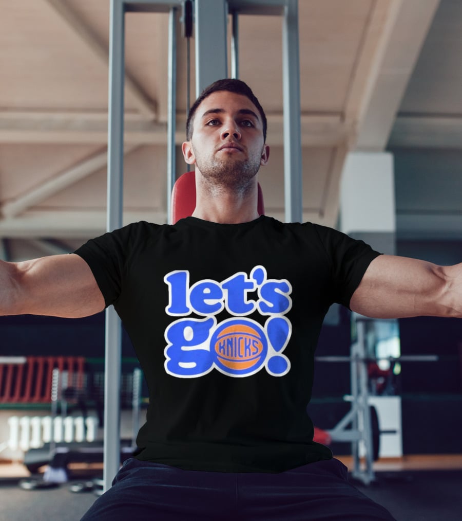 New York Knicks Let's Go NBA 2026 Celebration T-Shirt