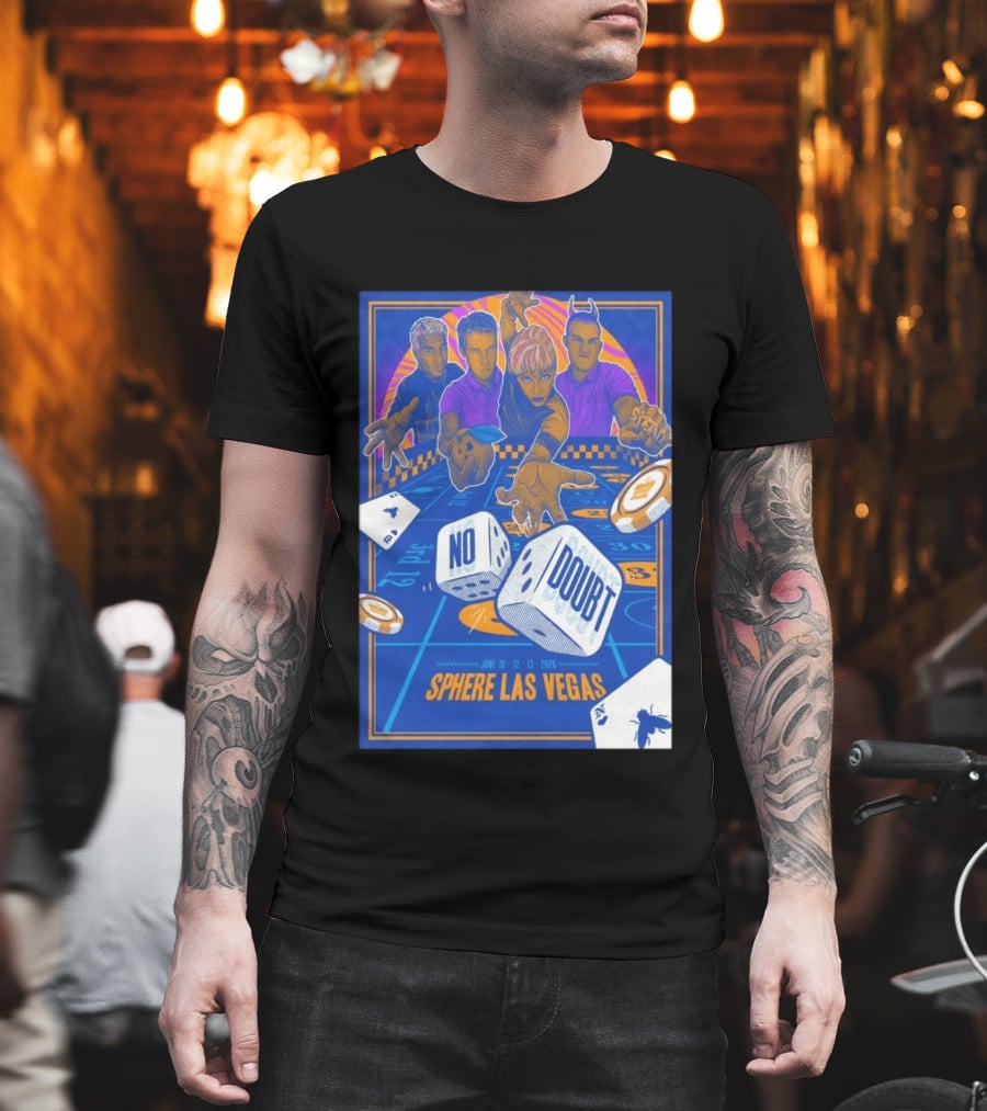 No Doubt June 10 12 13 2026 Sphere Las Vegas Casino T-Shirt