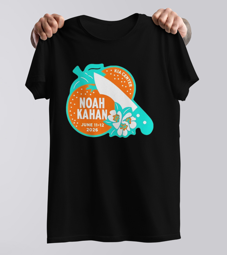 Noah Kahan June 11 12 2026 Kia Center Event Orlando FL T-Shirt
