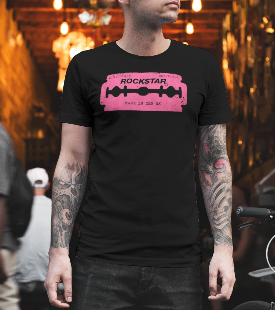Rockstar Razor Blade Made In The UK T-Shirt