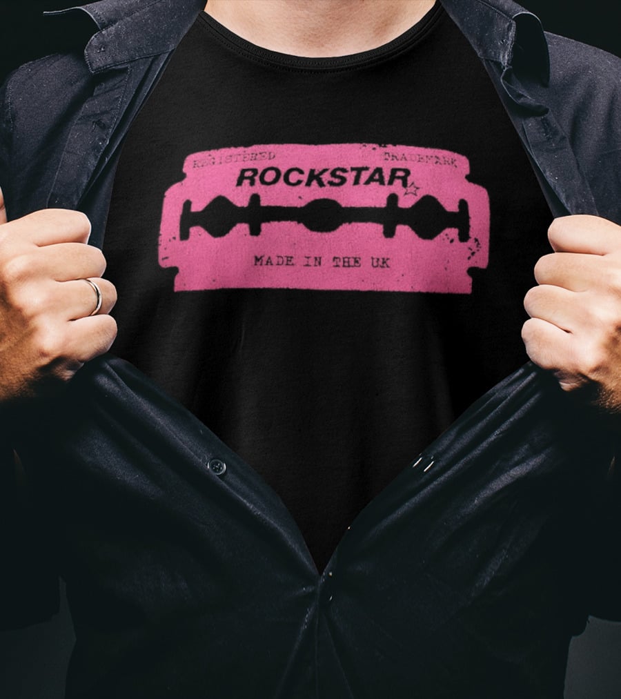 Rockstar Razor Blade Made In The UK T-Shirt