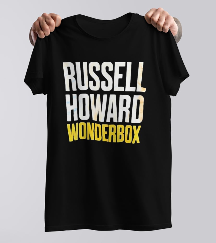 Russell Howard Wonderbox Comedy Tour Stand Up T-Shirt