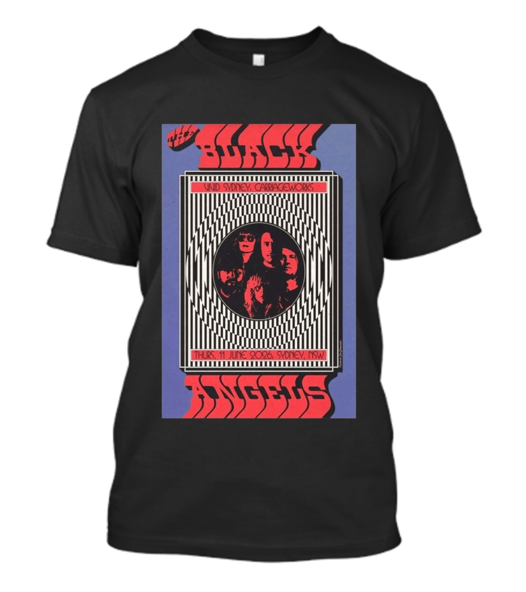 The Black Angels UNID Sydney Carriageworks 11 June 2026 NSW T-Shirt