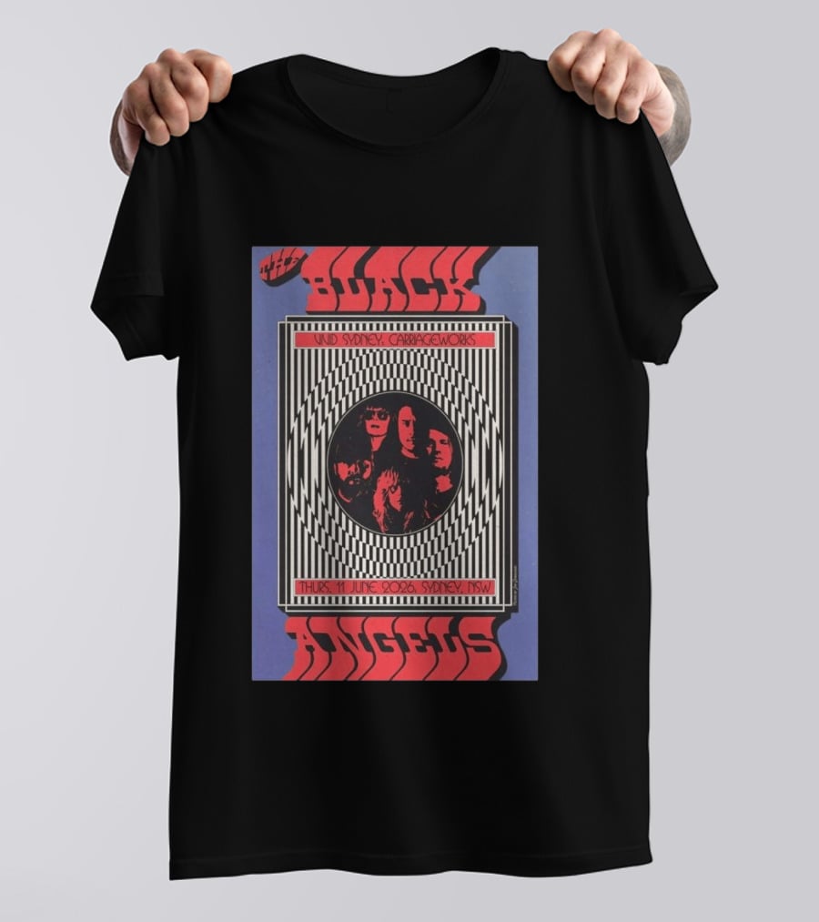 The Black Angels UNID Sydney Carriageworks 11 June 2026 NSW T-Shirt