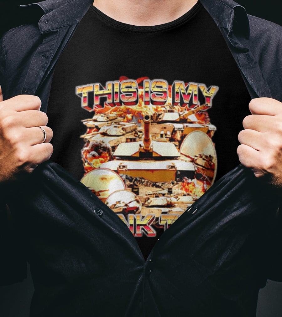 This Is My Military Tanks Army Humor T-Shirt