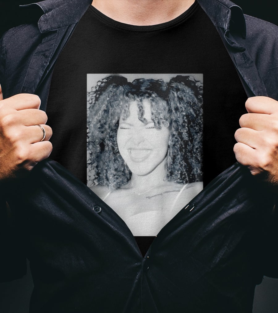 AEW Willow Nightingale Smile Black And White T-Shirt