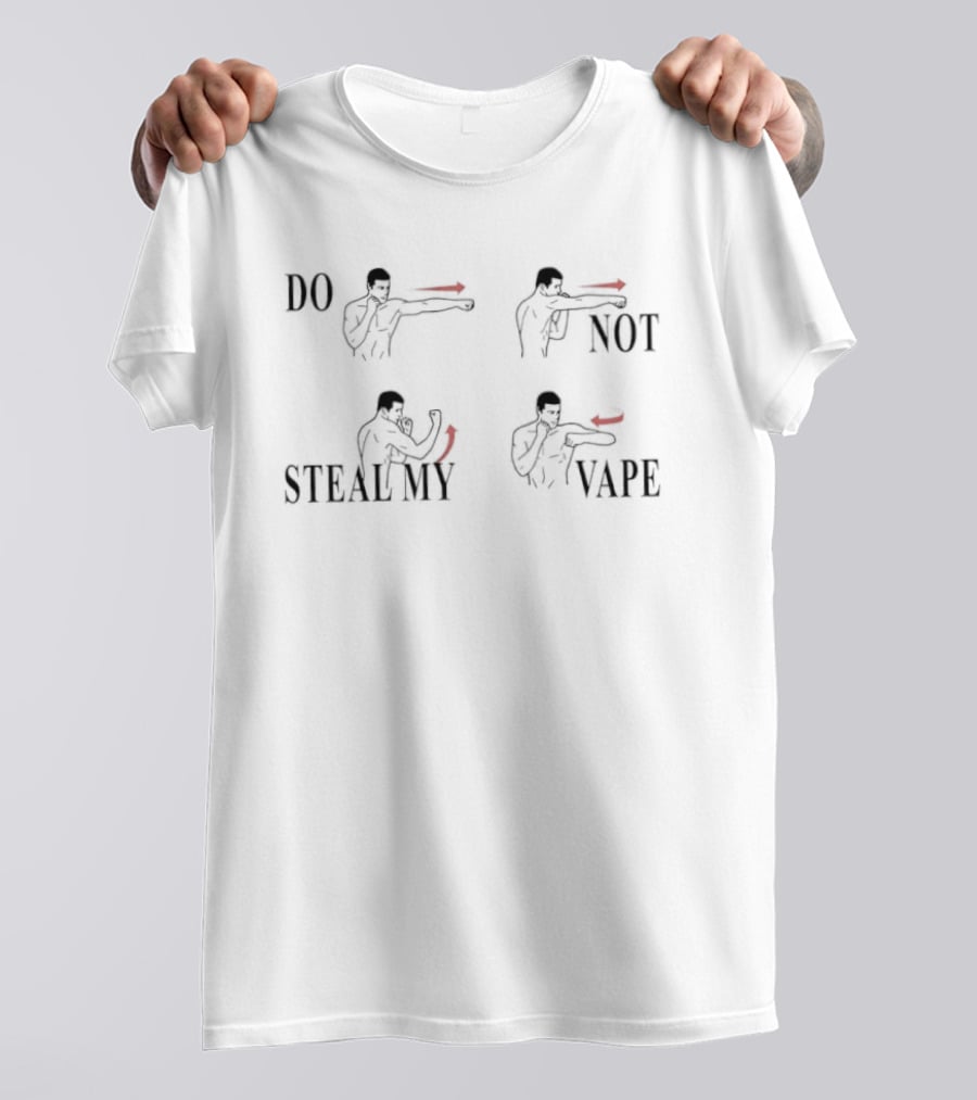 Do Not Steal My Vape Boxing T-Shirt