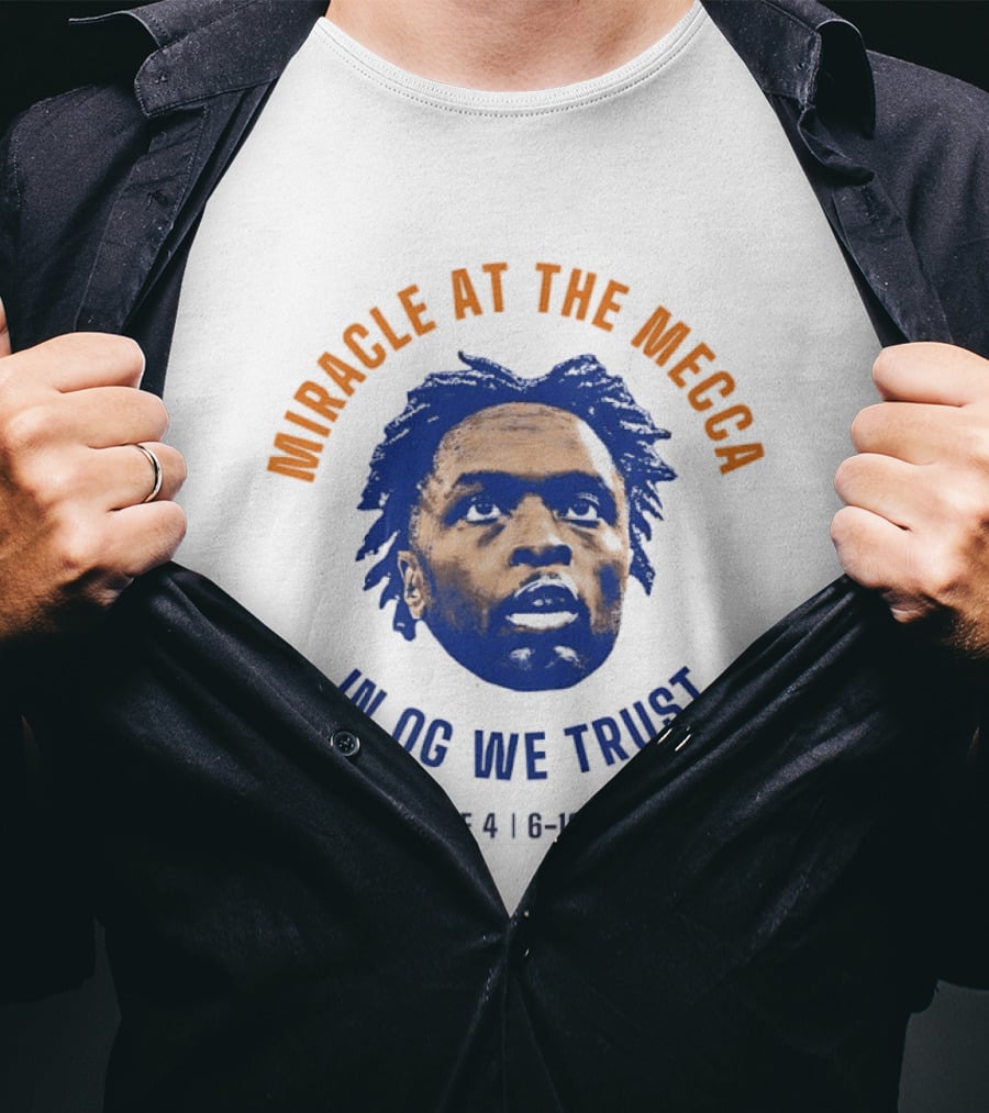 Miracle At The Mecca In OG We Trust Knicks Beat Spurs Game 4 6 10 26 T-Shirt