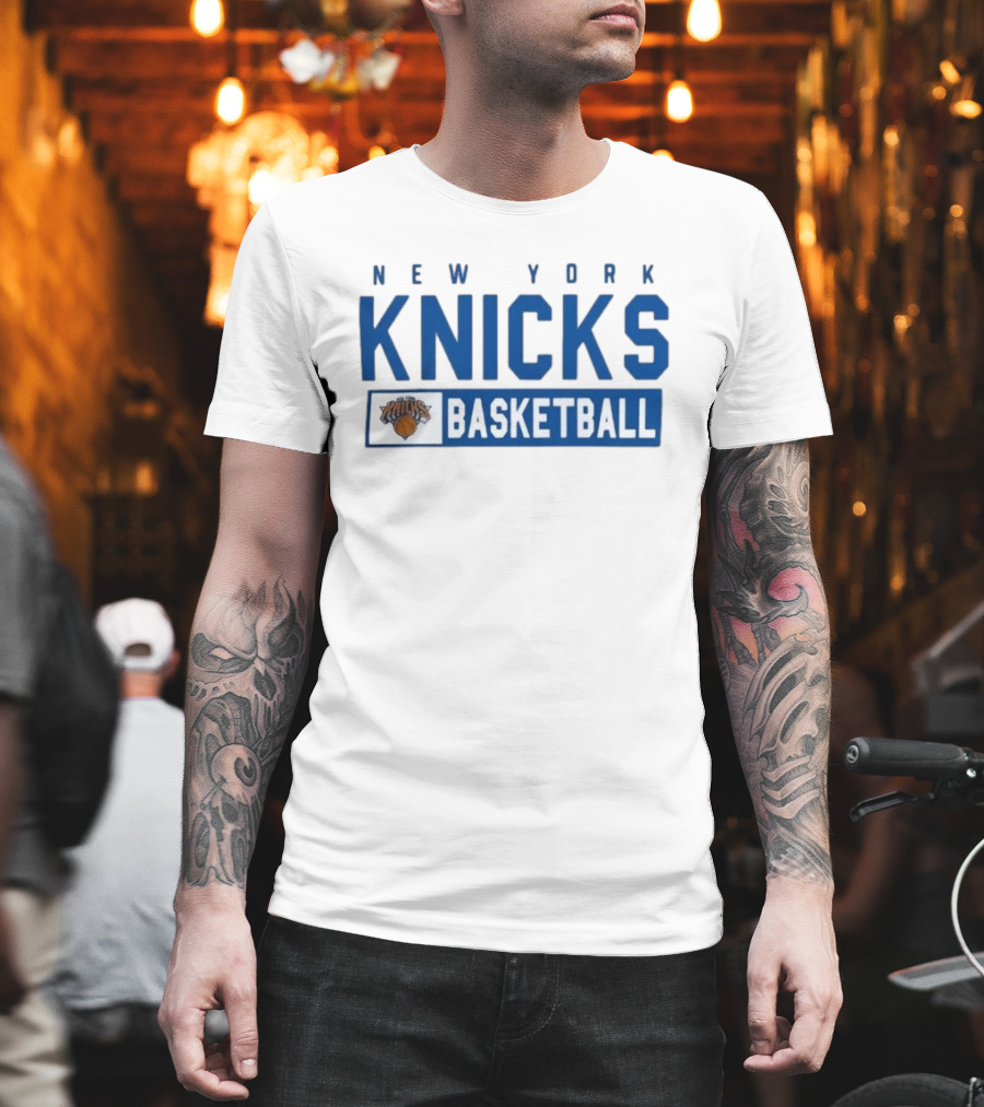 New York Knicks Basketball Classic Grey Heather NBA Fan Gear T-Shirt