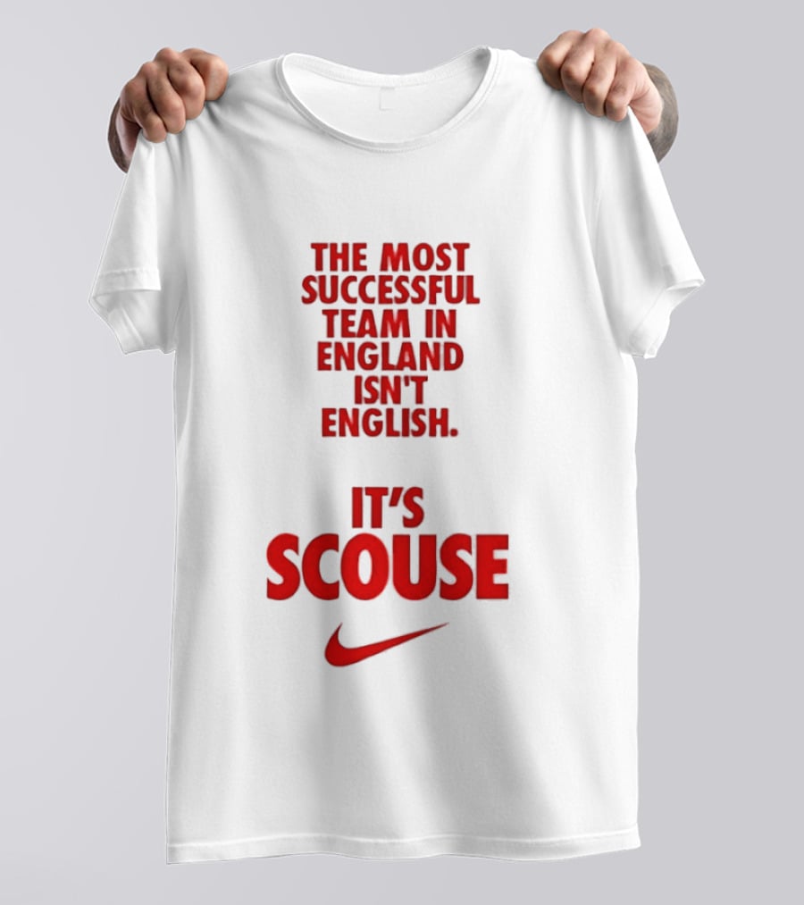 The Most Successful Team In England Isn't English It's Scouse Liverpool FC T-Shirt