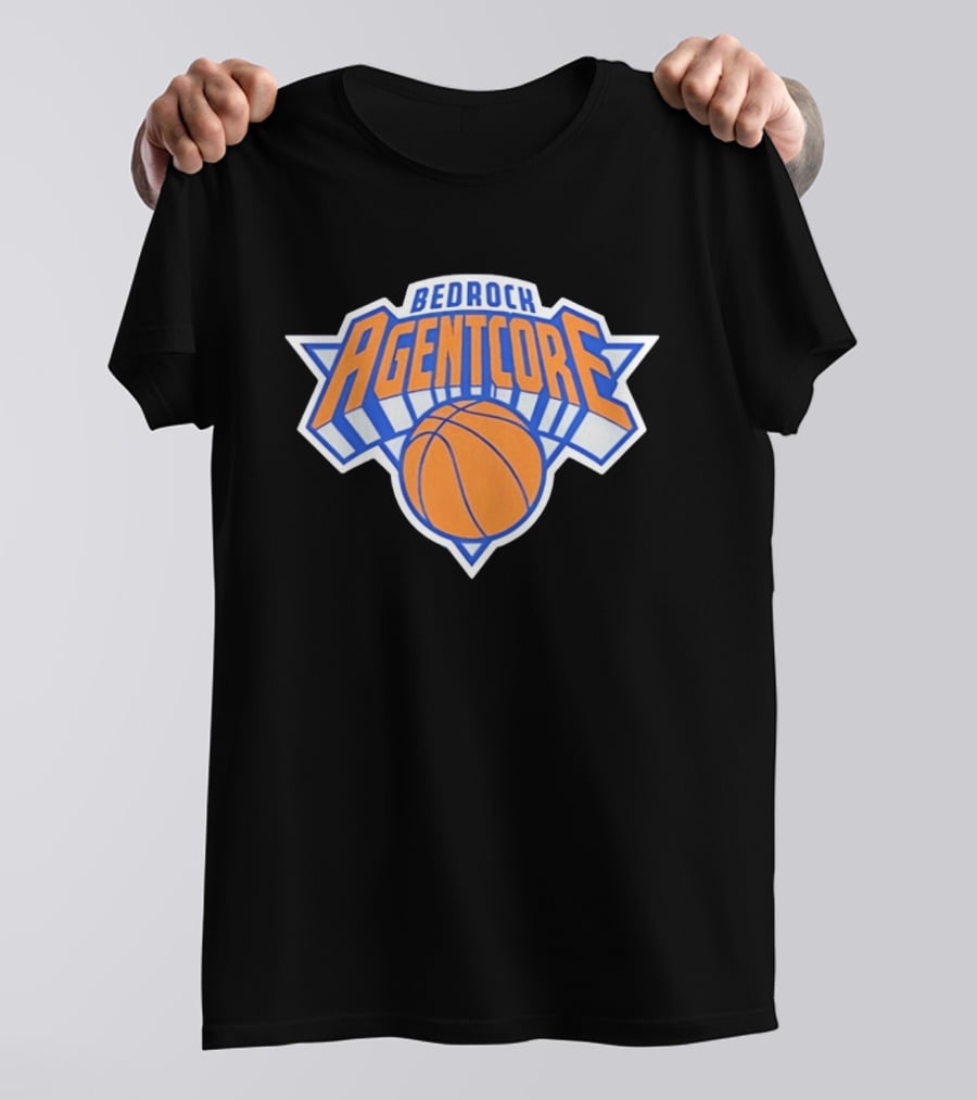 Bedrock Agentcore Basketball Style New York Knicks T-Shirt