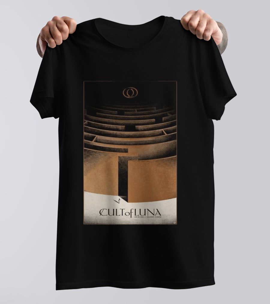 Cult Of Luna Jun 20 2026 Hellfest Clisson Exclusive Maze T-Shirt