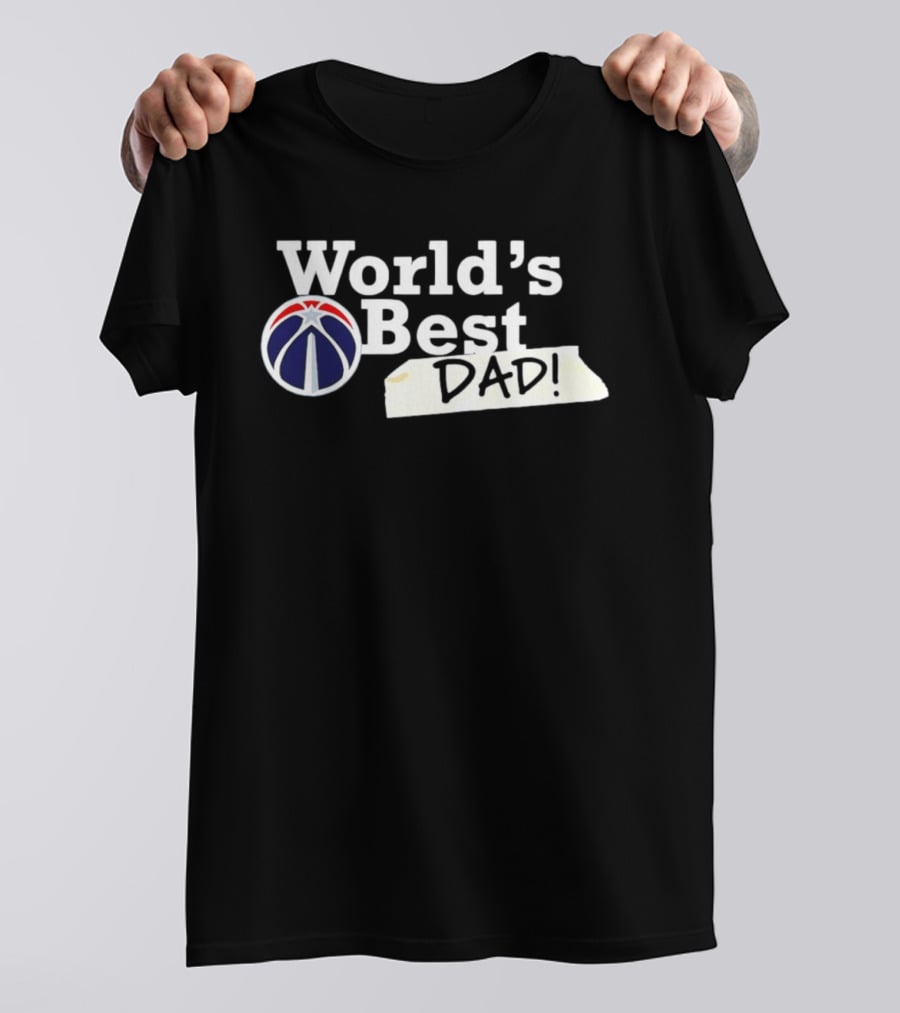 Washington Wizards World's Best Dad 2026 T-Shirt