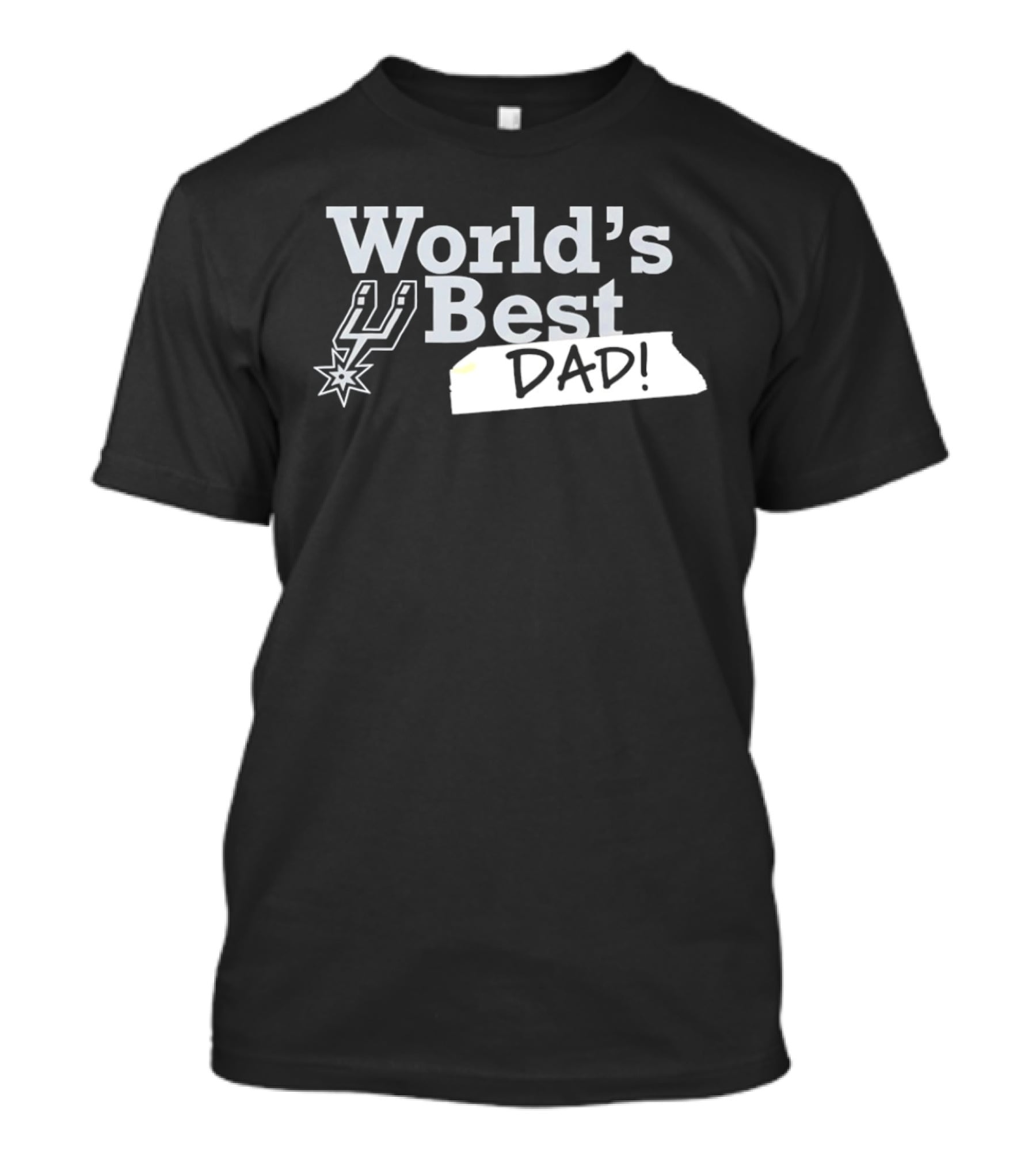 San Antonio Spurs World's Best Dad 2026 Father's Day Basketball Fan T-Shirt