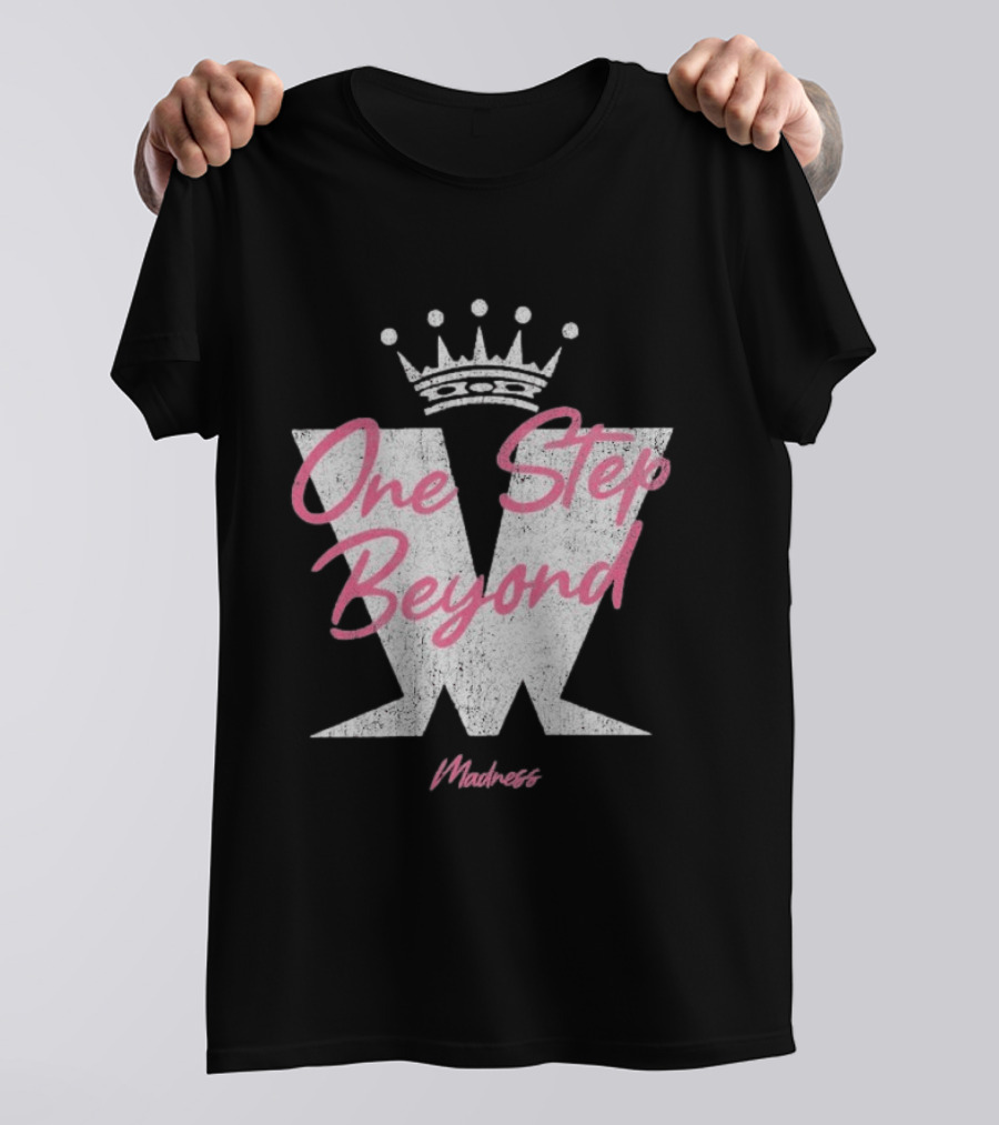 Madness One Step Beyond Crown Pink W T-Shirt
