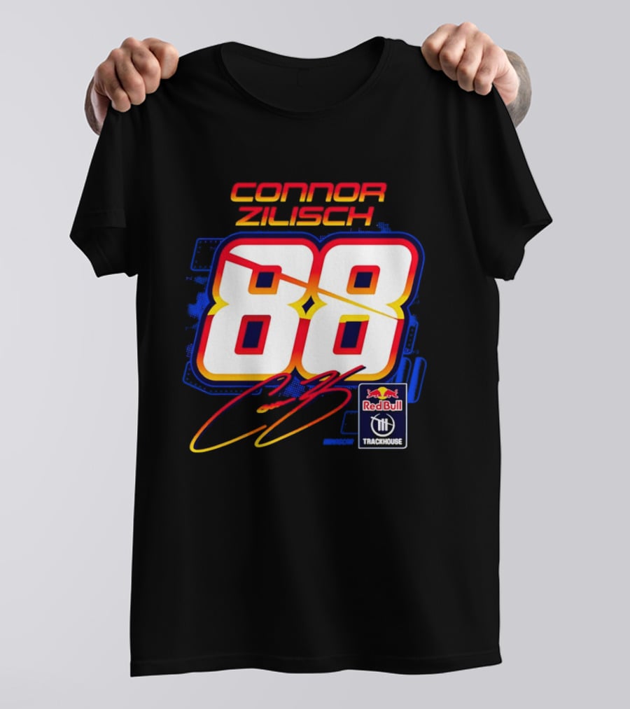 Connor Zilisch 88 Red Bull Trackhouse Racing T-Shirt