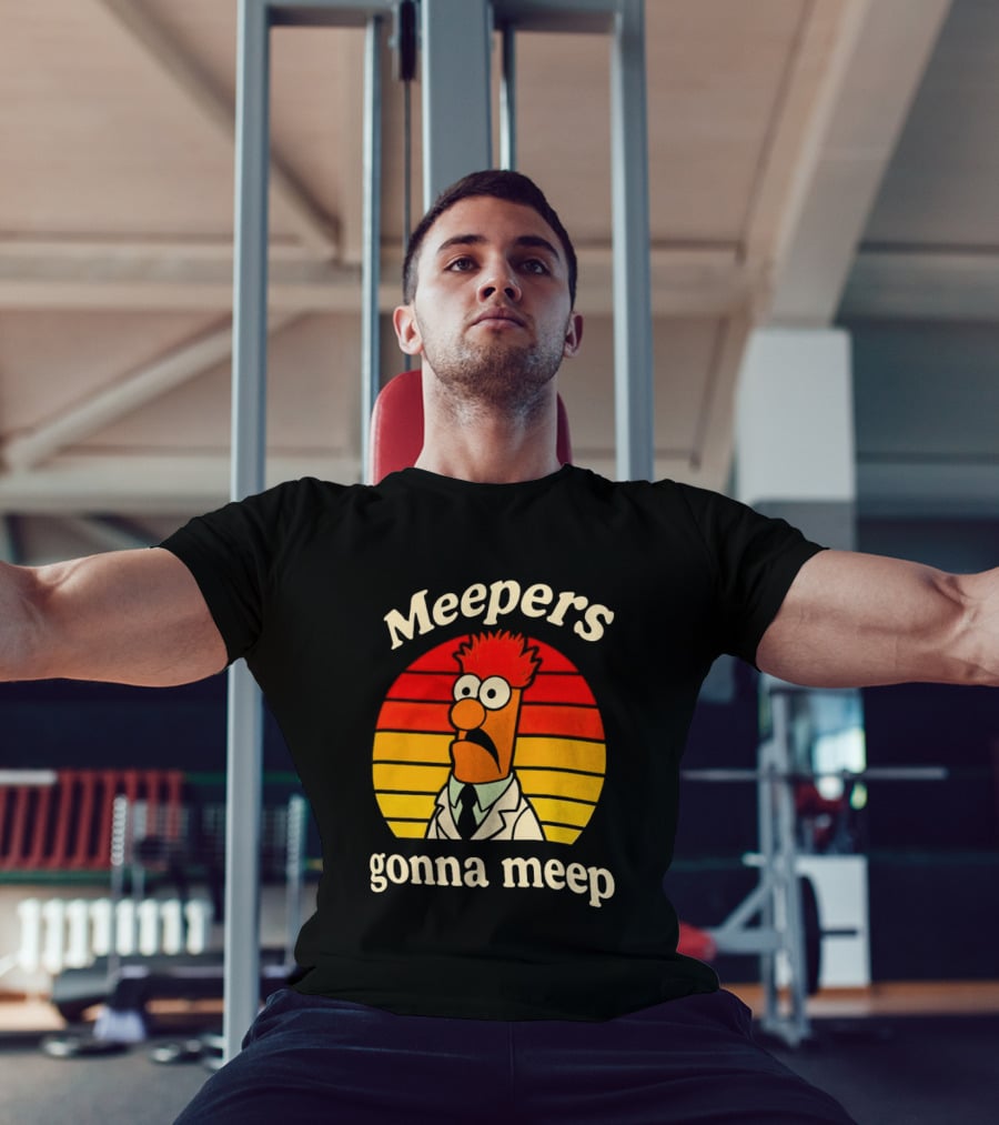 Meepers Gonna Meep Retro Vintage Style With Cartoon T-Shirt