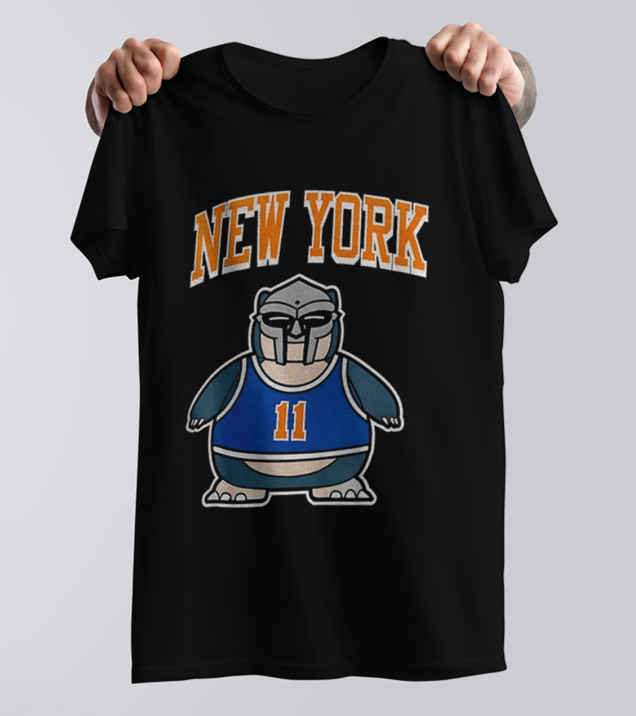 New York Knicks MF Doom Jalen Brunson #11 NBA Basketball 2026 T-Shirt