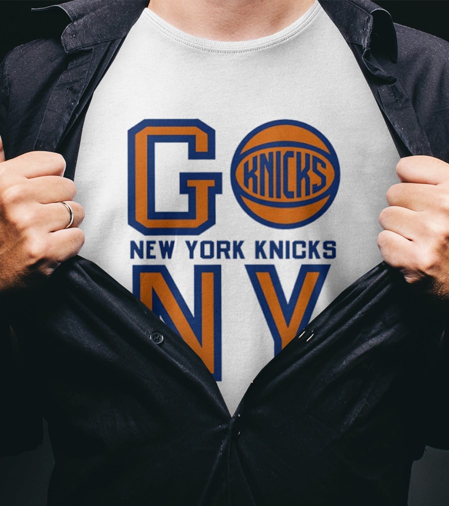 New York Knicks Go NY Basketball Team Fan T-Shirt