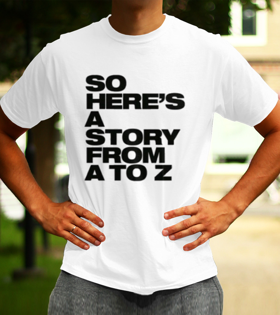 Spice Girls So Here's A Story From A To Z T-Shirt