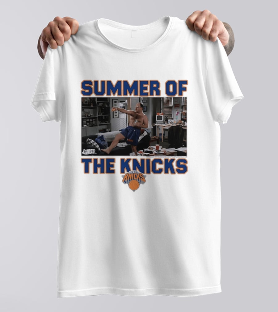 Summer Of The Knicks George Costanza Seinfeld New York Knicks Basketball T-Shirt