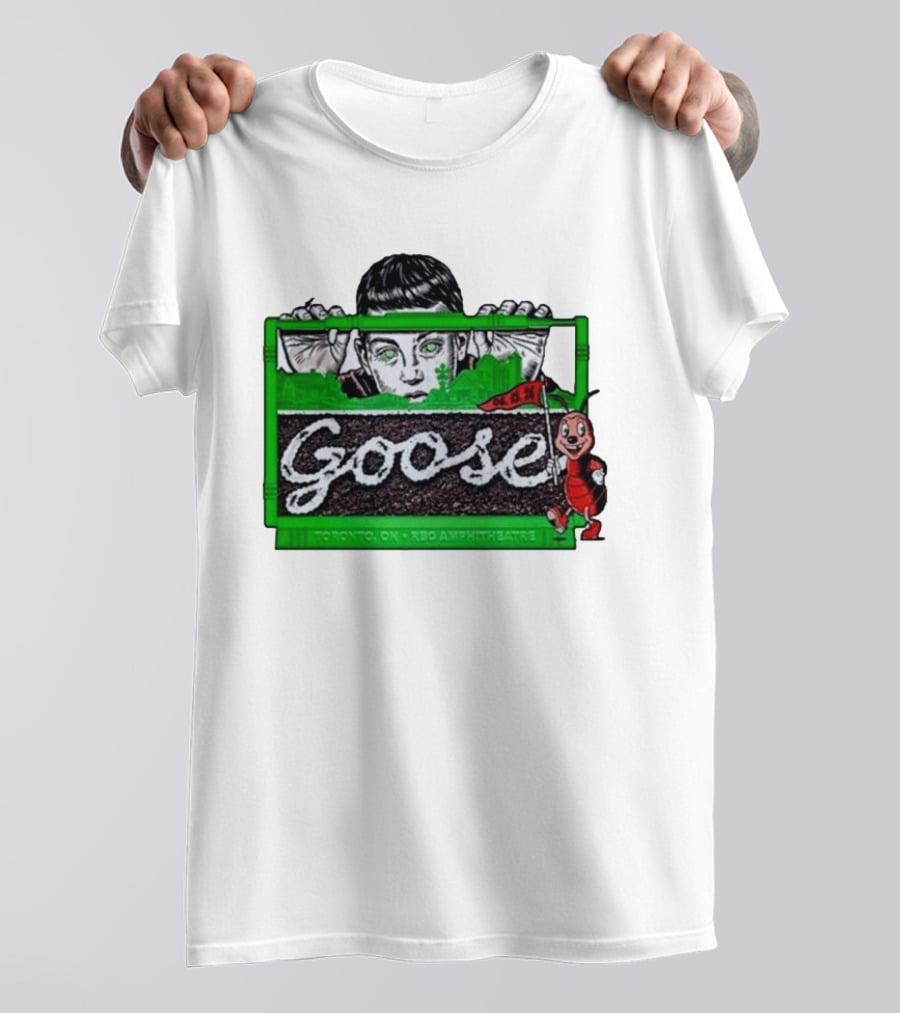 Goose June 13 2026 RBC Amphitheatre Toronto ON O.G.A.L Giant Kid And Ant T-Shirt