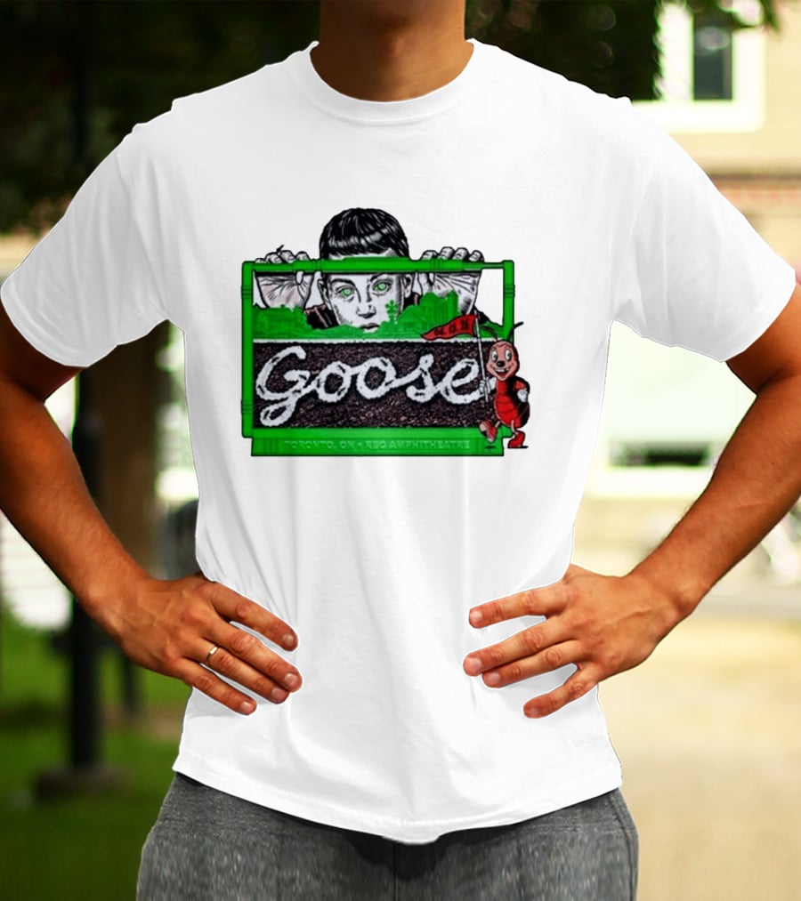 Goose June 13 2026 RBC Amphitheatre Toronto ON O.G.A.L Giant Kid And Ant T-Shirt