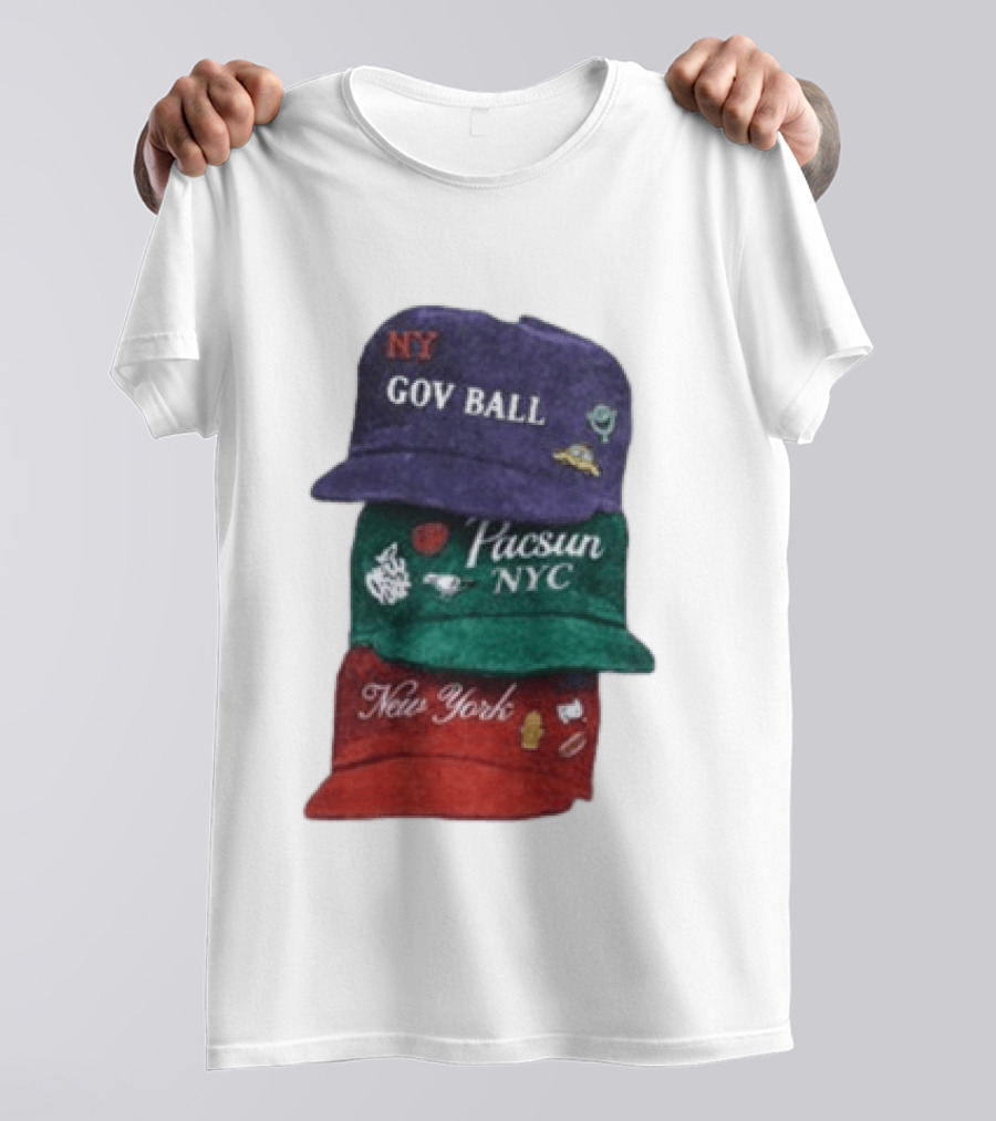 Governors Ball NY Pacsun New York NYC Gov Ball T-Shirt