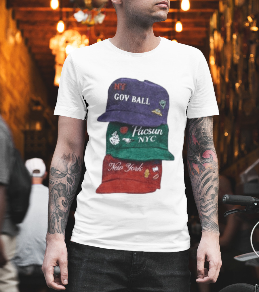 Governors Ball NY Pacsun New York NYC Gov Ball T-Shirt