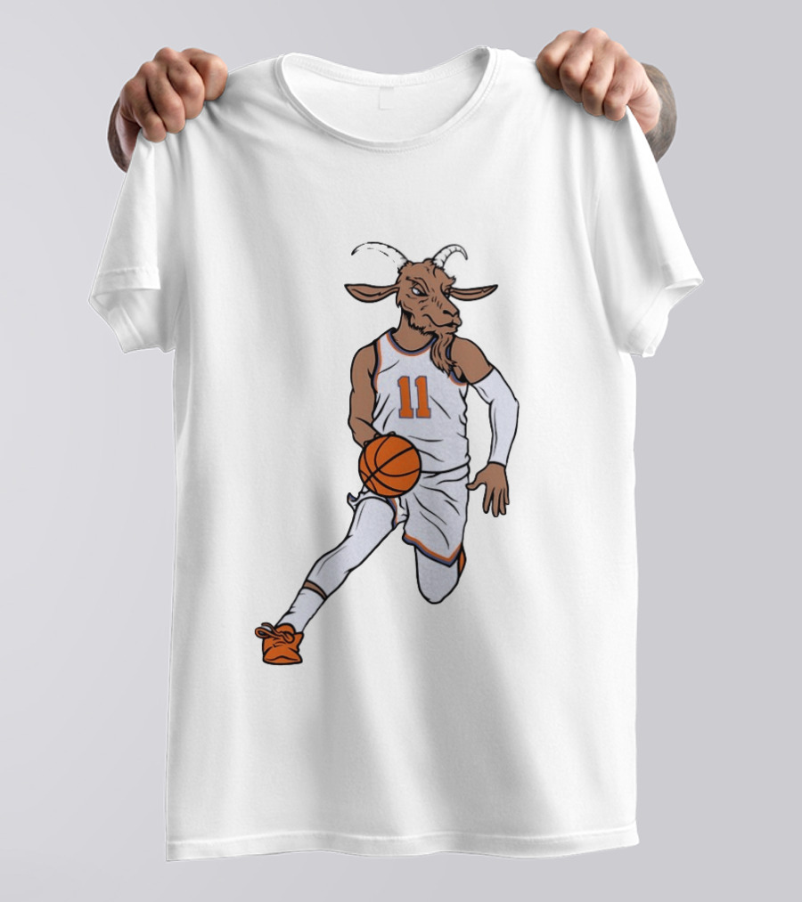 Jalen Brunson Goat 11 New York Knicks NBA Basketball T-Shirt