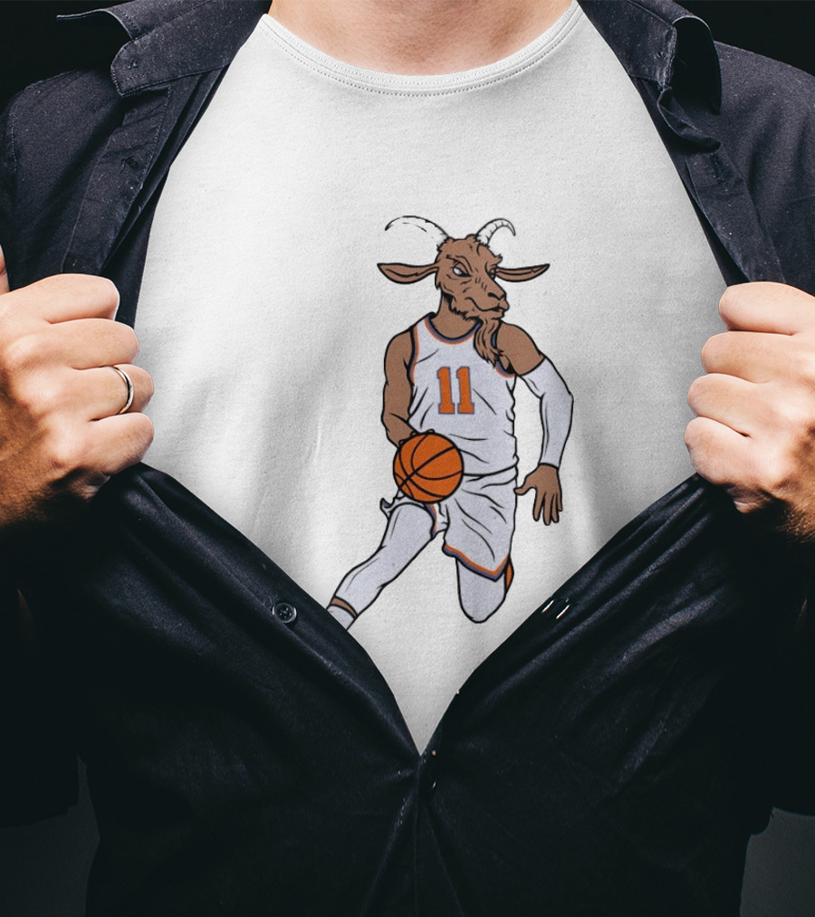 Jalen Brunson Goat 11 New York Knicks NBA Basketball T-Shirt