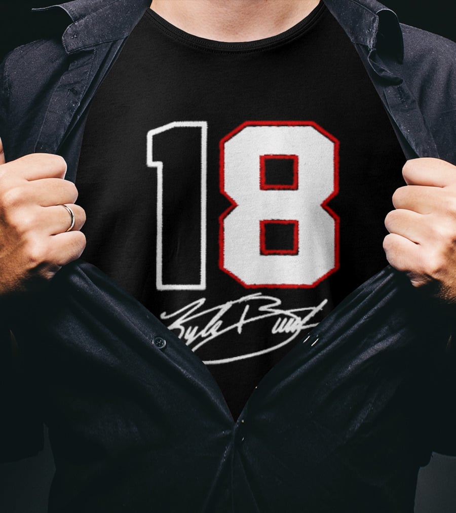 Denny Hamlin Kyle Busch 18 NASCAR Cup Series Racing Signature T-Shirt