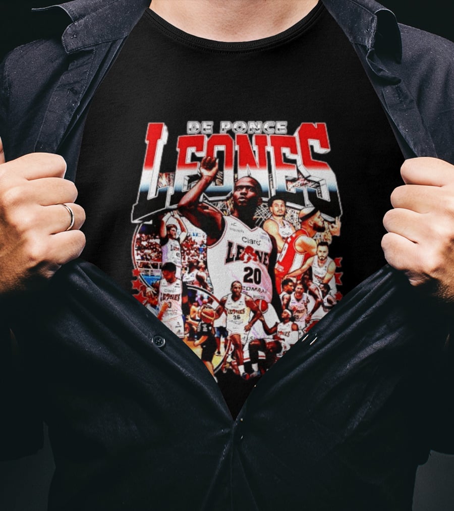 Leones De Ponce Basketball Team Players NBA All Stars T-Shirt