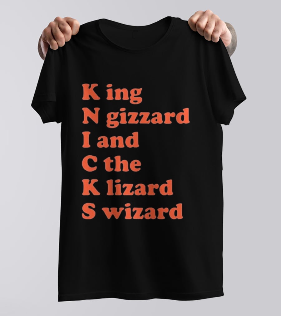King Gizzard And The Lizard Wizard Knicks Collaboration T-Shirt