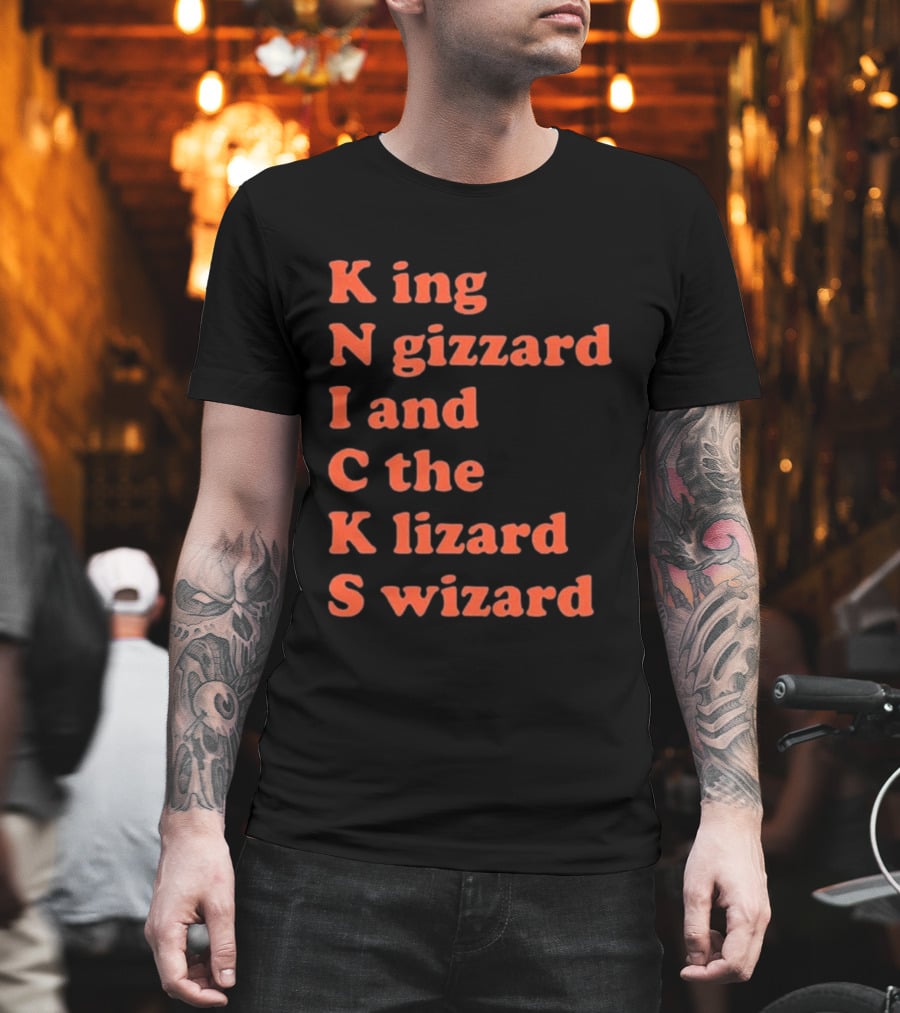 King Gizzard And The Lizard Wizard Knicks Collaboration T-Shirt