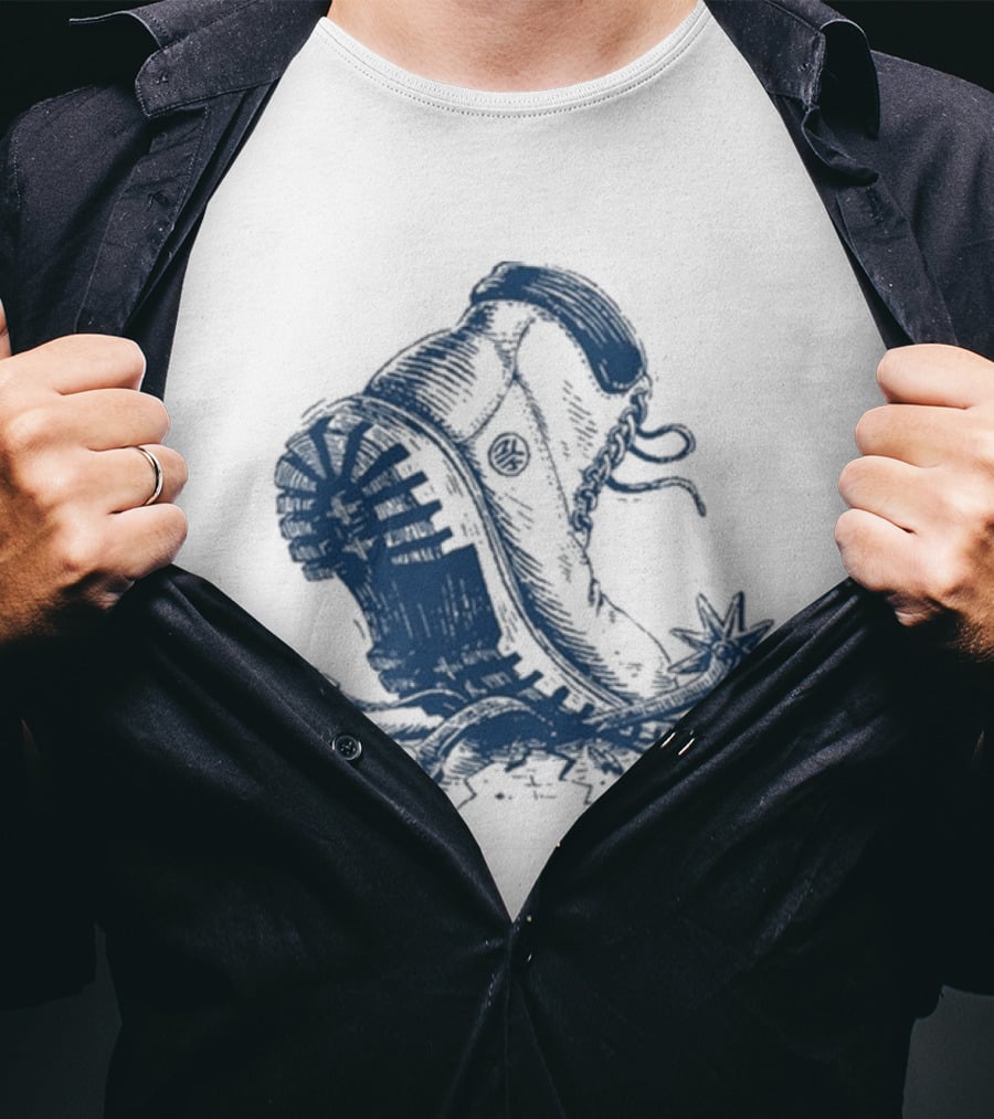 Dylan Goldberger New York Knicks Collaboration Blue T-Shirt