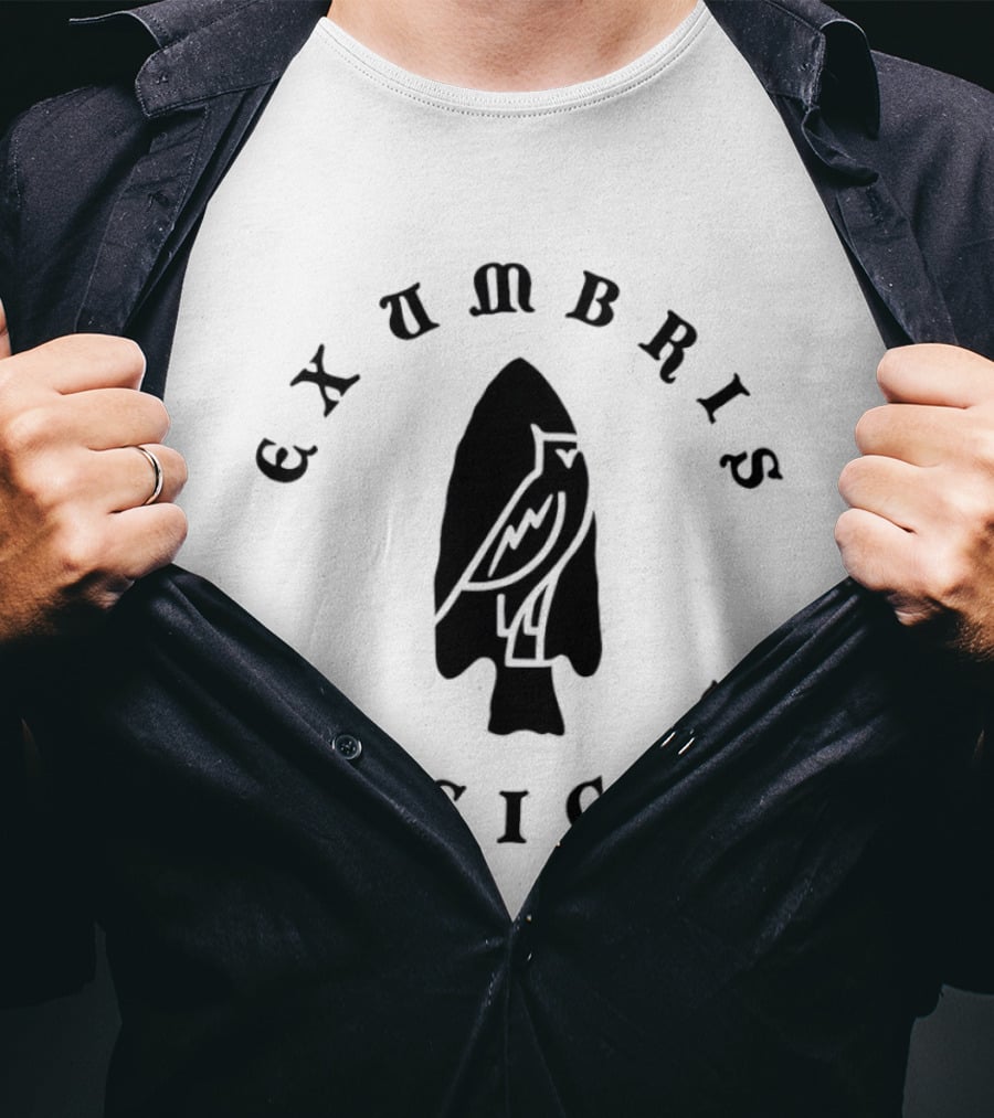 Exumbris Owl Arrowhead Modern T-Shirt