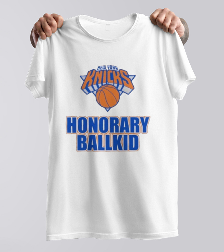 New York Knicks Honorary Ballkid Recognition T-Shirt