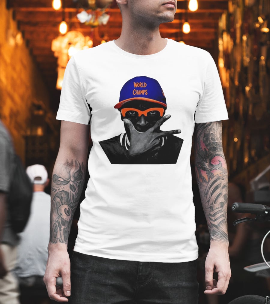 Spike Lee Knicks World Champs Alway Knicks T-Shirt
