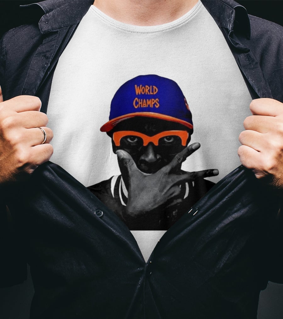 Spike Lee Knicks World Champs Alway Knicks T-Shirt