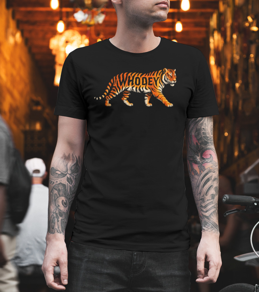 Cincinnati Tiger Whodey Football Spirit T-Shirt