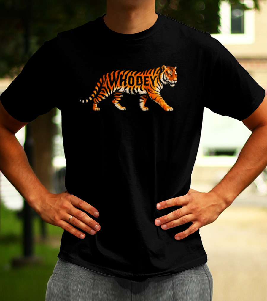 Cincinnati Tiger Whodey Football Spirit T-Shirt
