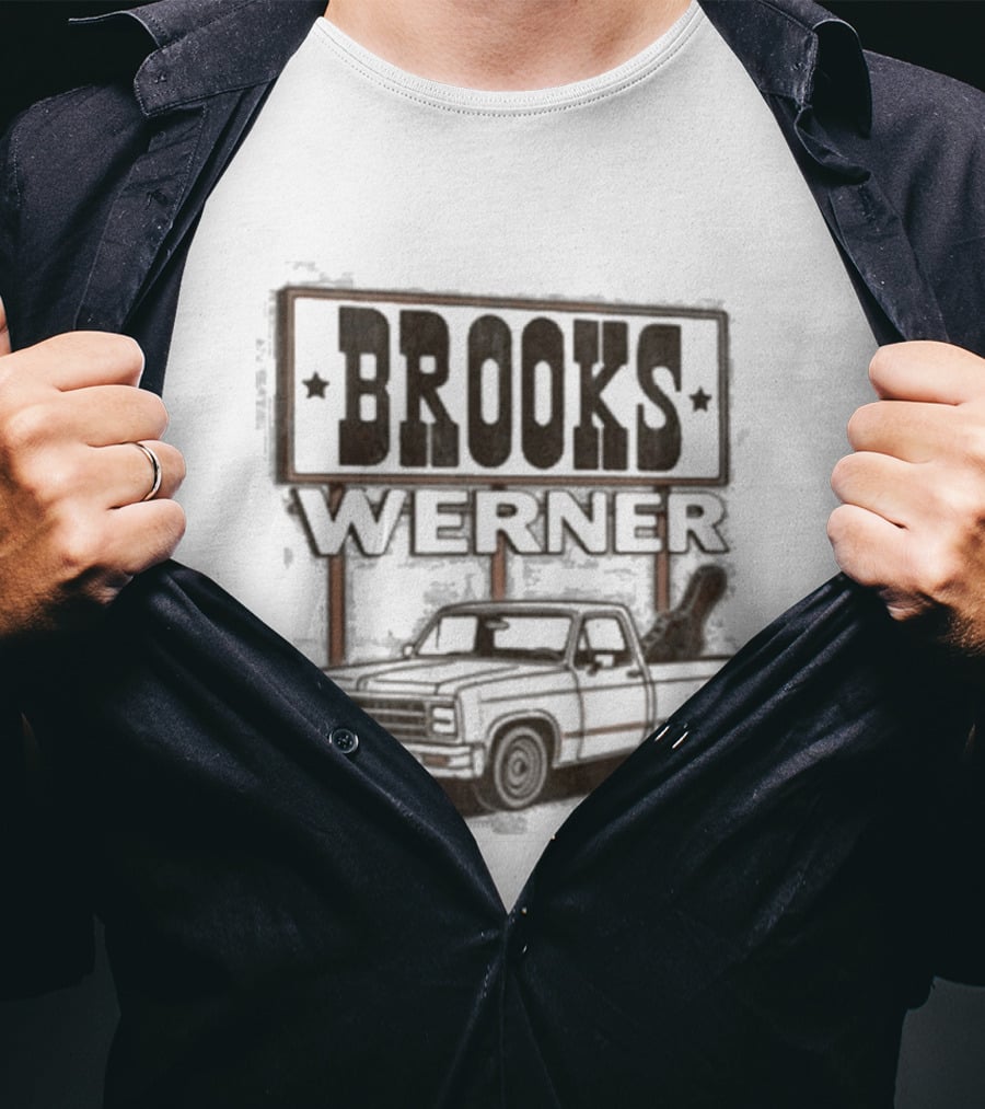 Brooks Werner Vintage Truck Billboard T-Shirt