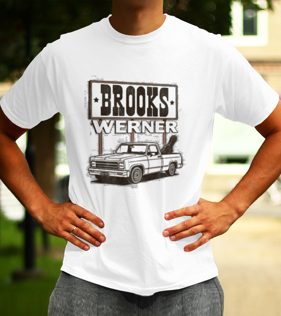 Brooks Werner Vintage Truck Billboard T-Shirt